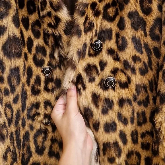 Real Leopard Fur Coat - Authentic made in Italy in the 40s - Picture 3 of 4